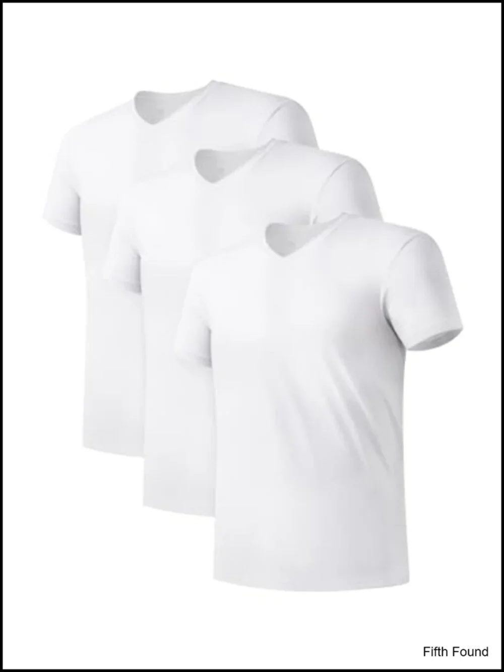 Men's Ultra Soft Micro Modal 3-Pack Undershirts V-Neck Crewneck Moisture-Wicking